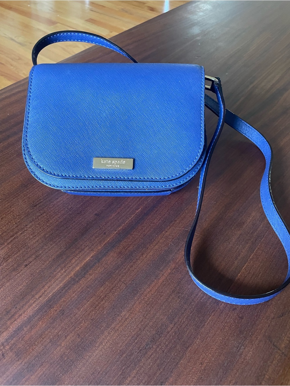 Kate Spade Navy Leather Crossbody Bag, NWOT